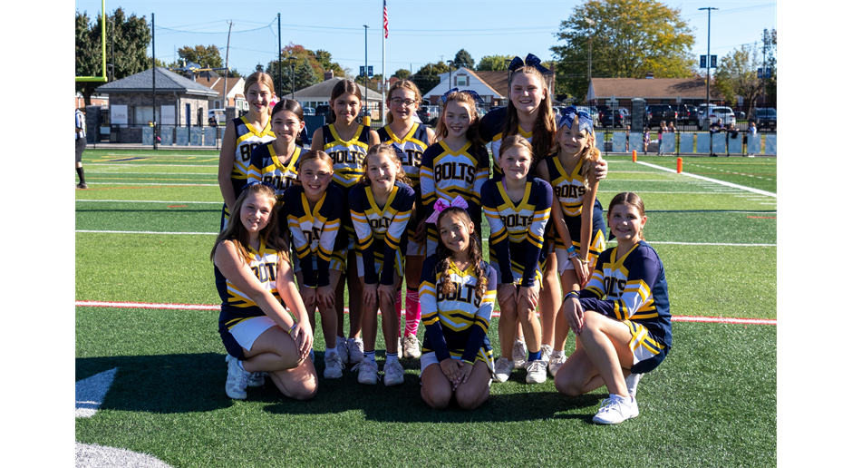 2024 6th Grade Cheerleaders!