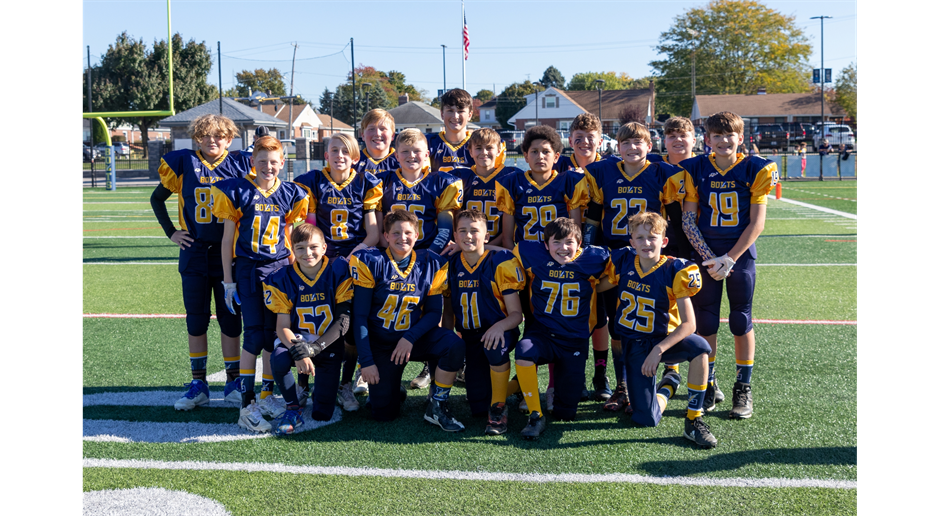 2024 6th Grade Football Players!